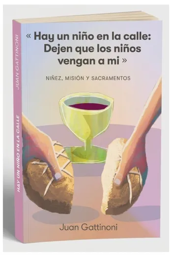 Hay un niño en la calle. Dejen que los niños vengan a mí